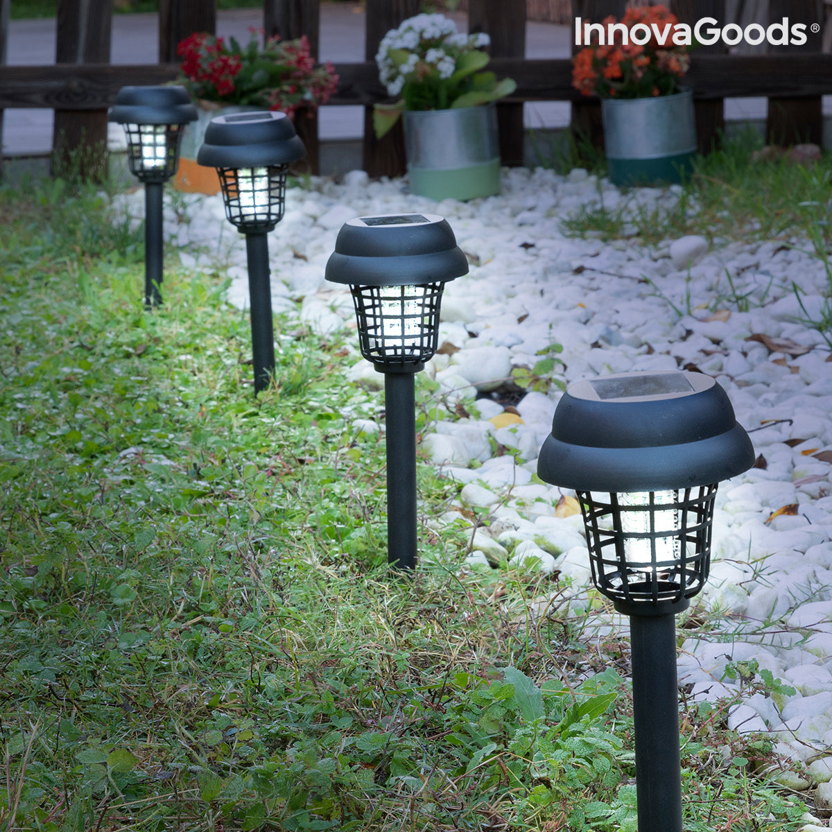 Mosquito-Killing Solar Garden Lamp Garlam Innovagoods