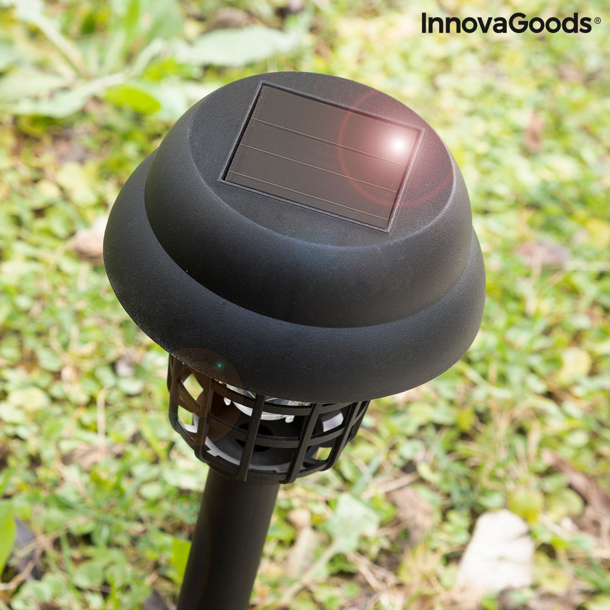 Lámpara de jardín solar con mosquitos Garlam Innovagoods