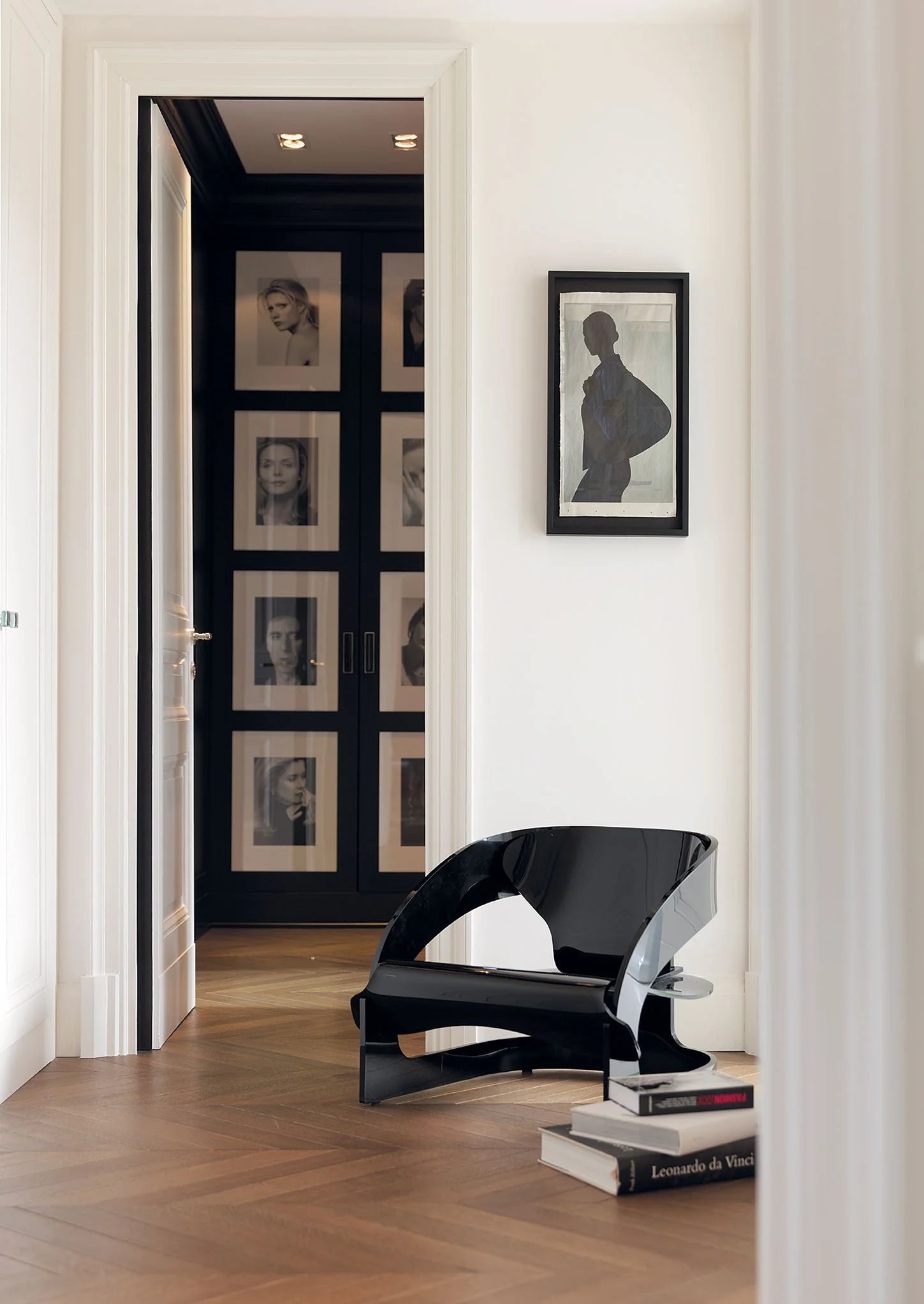 Kartell Joe Colombo Armchair, Black