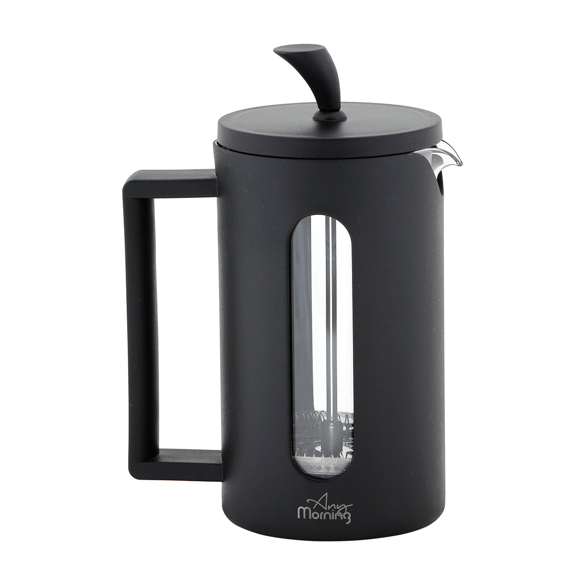 Cualquier mañana FF002 French Press KaffeeMaschine Schwarz 600 ml