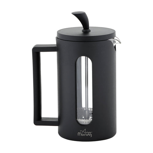 Any Morning FF002 French Press Kaffeemaschine Schwarz 600 ML