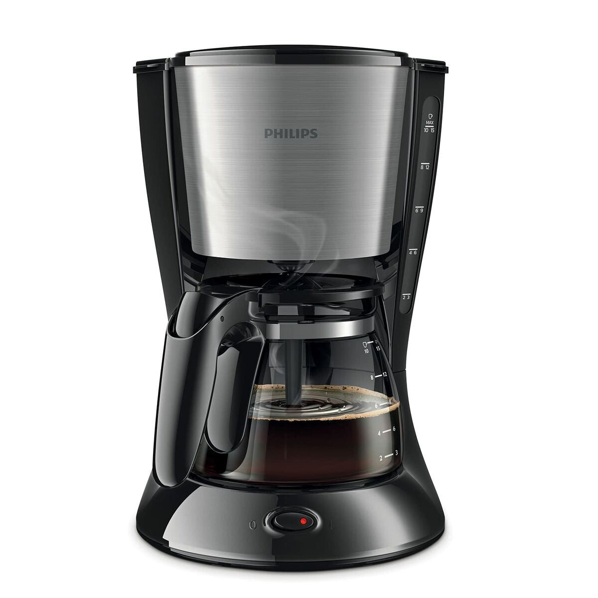 Drip Coffee Machine Philips Cafetera HD7462 / 20 (15 Tazas) Noir 1000 W