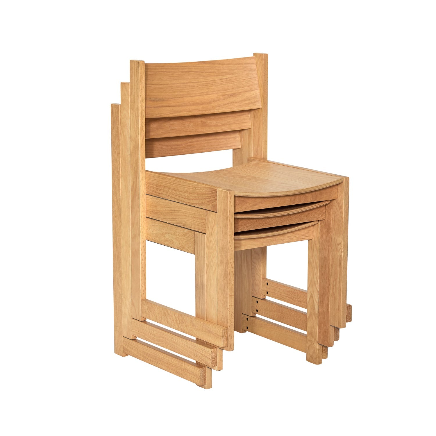 Hübsch Forma Dining Chair, Natural 