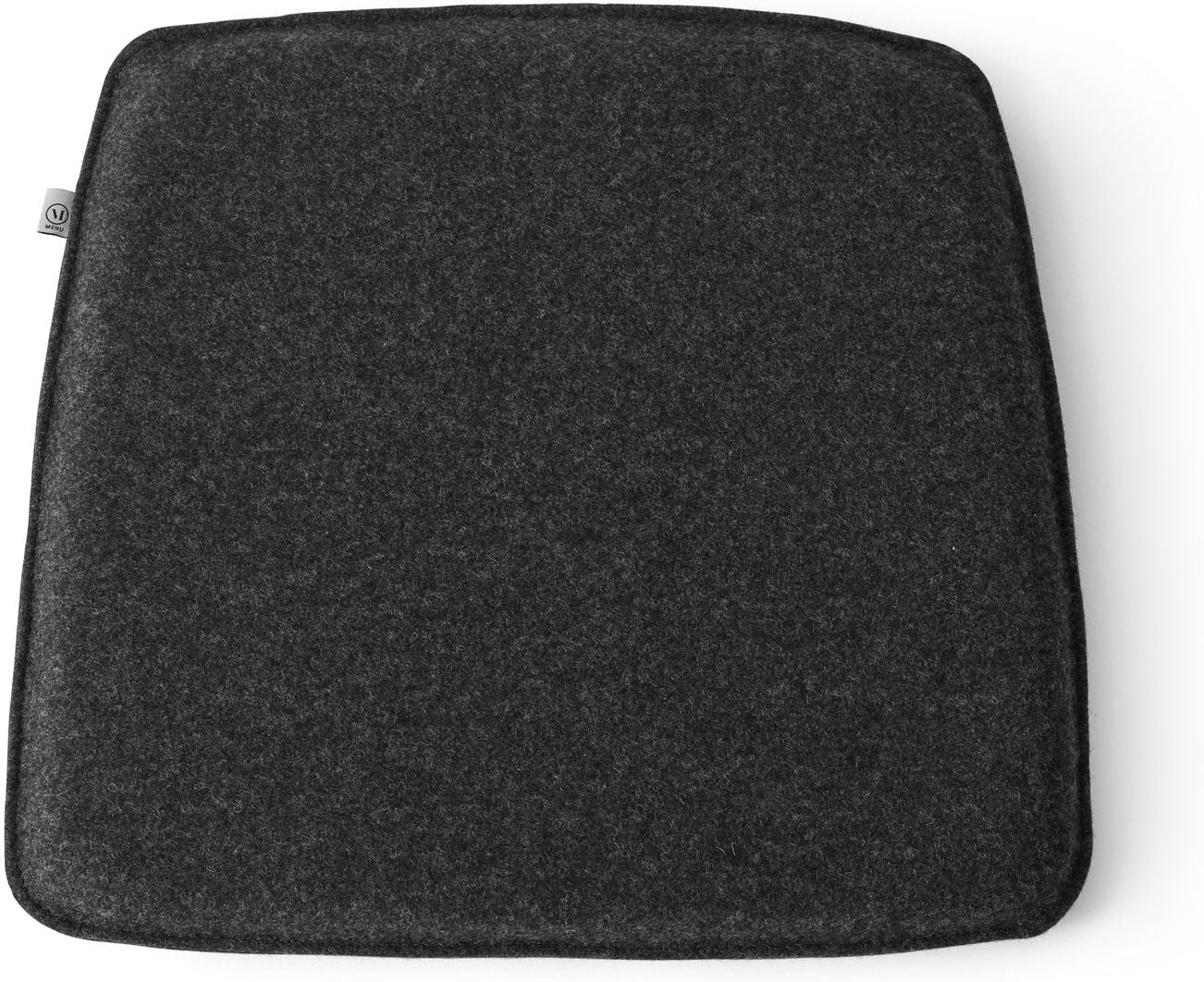 Audo Copenhague Wm String Seat Cushion intérieur / salle à manger, gris foncé