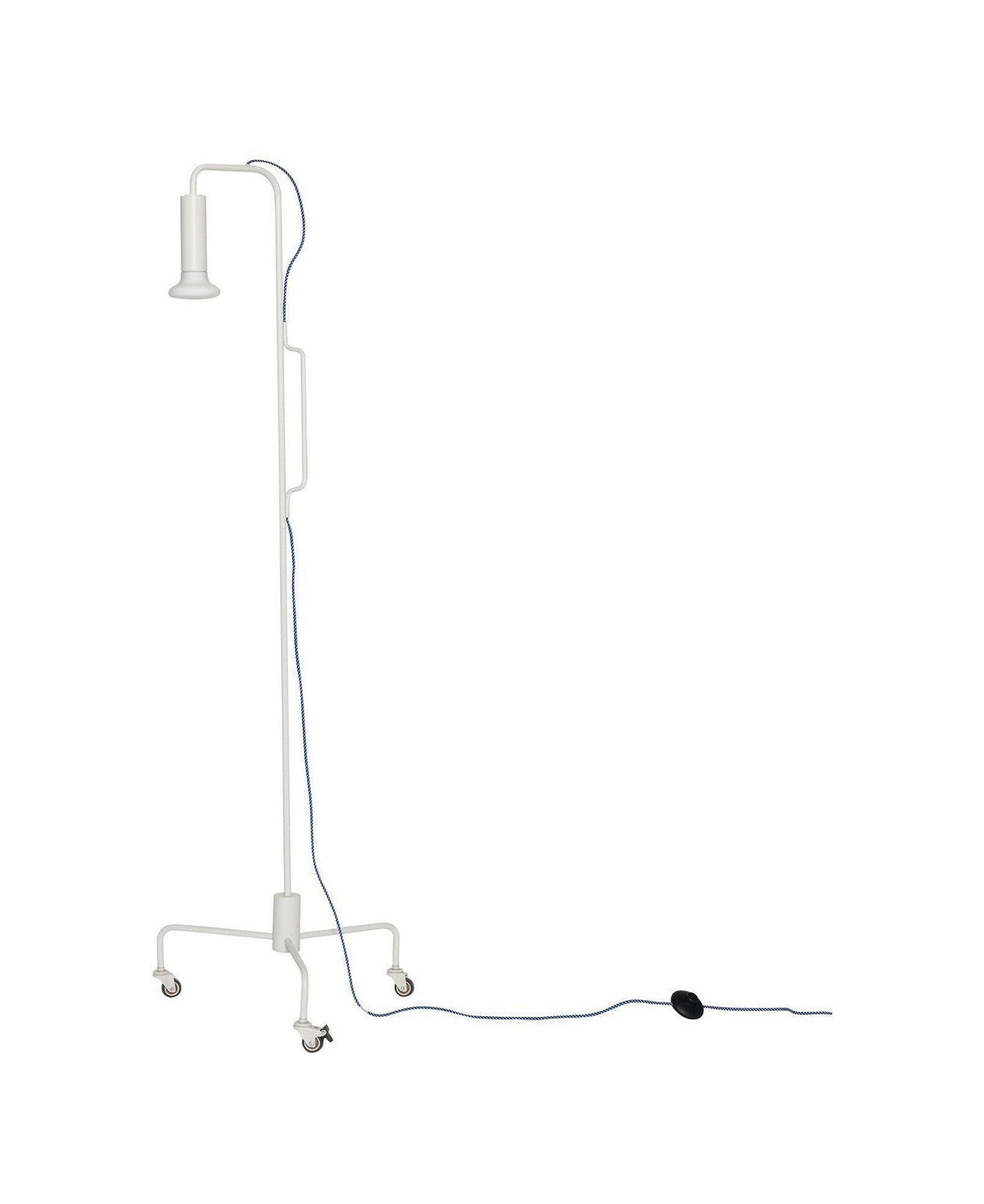 Hübsch Iso Floor Lamp, Light Grey