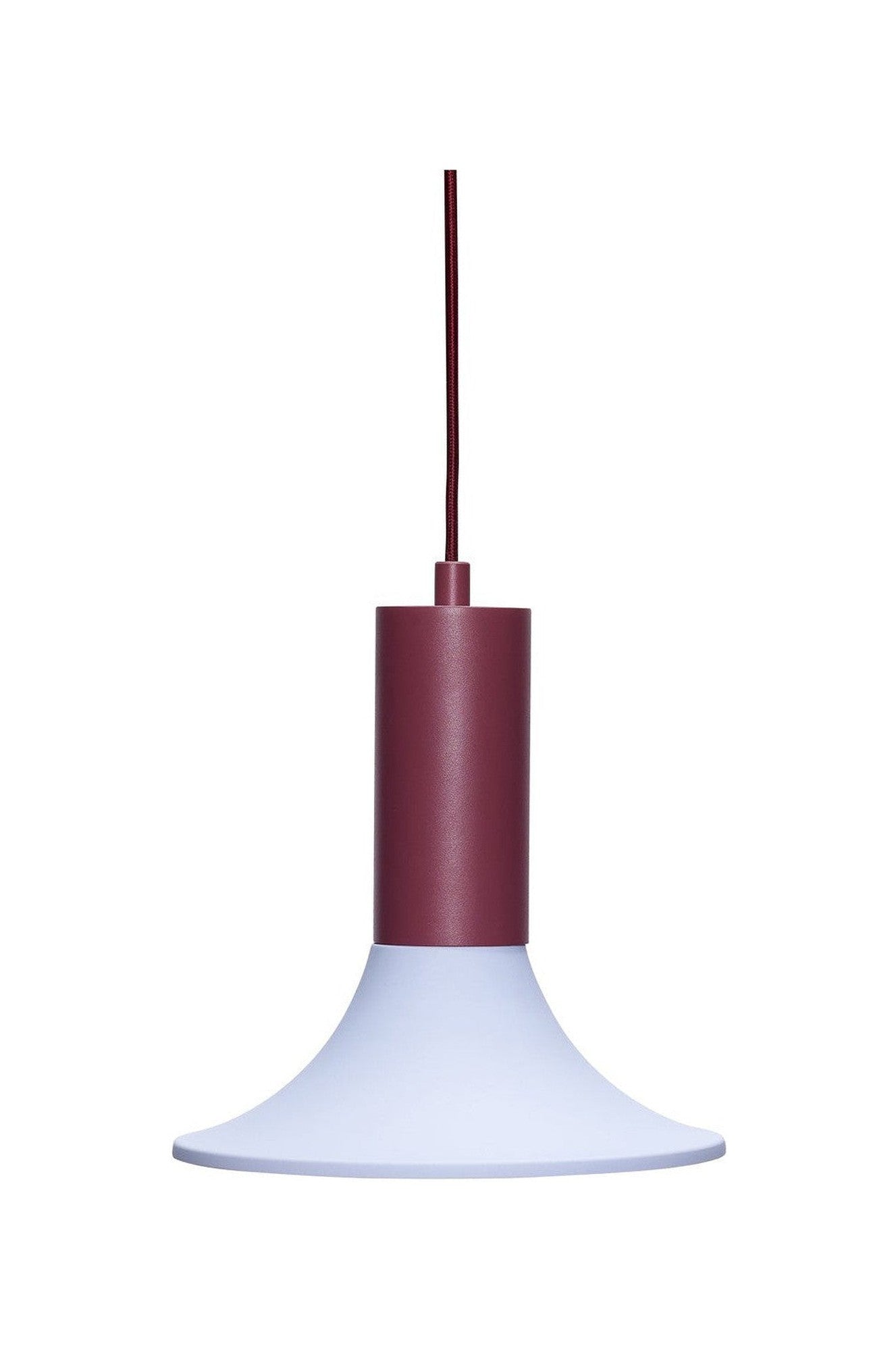 Hübsch Luminary Pendant, Burgundy/Blå 