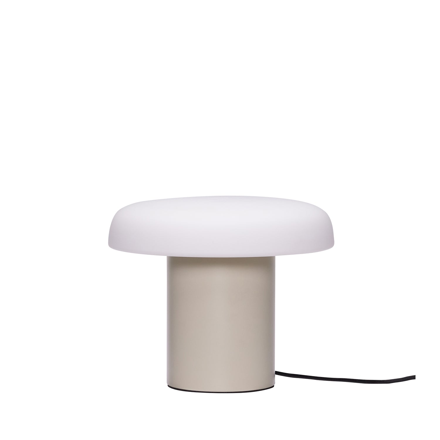 Lampe de table Hübsch Ateliers, Sable/Blanc 