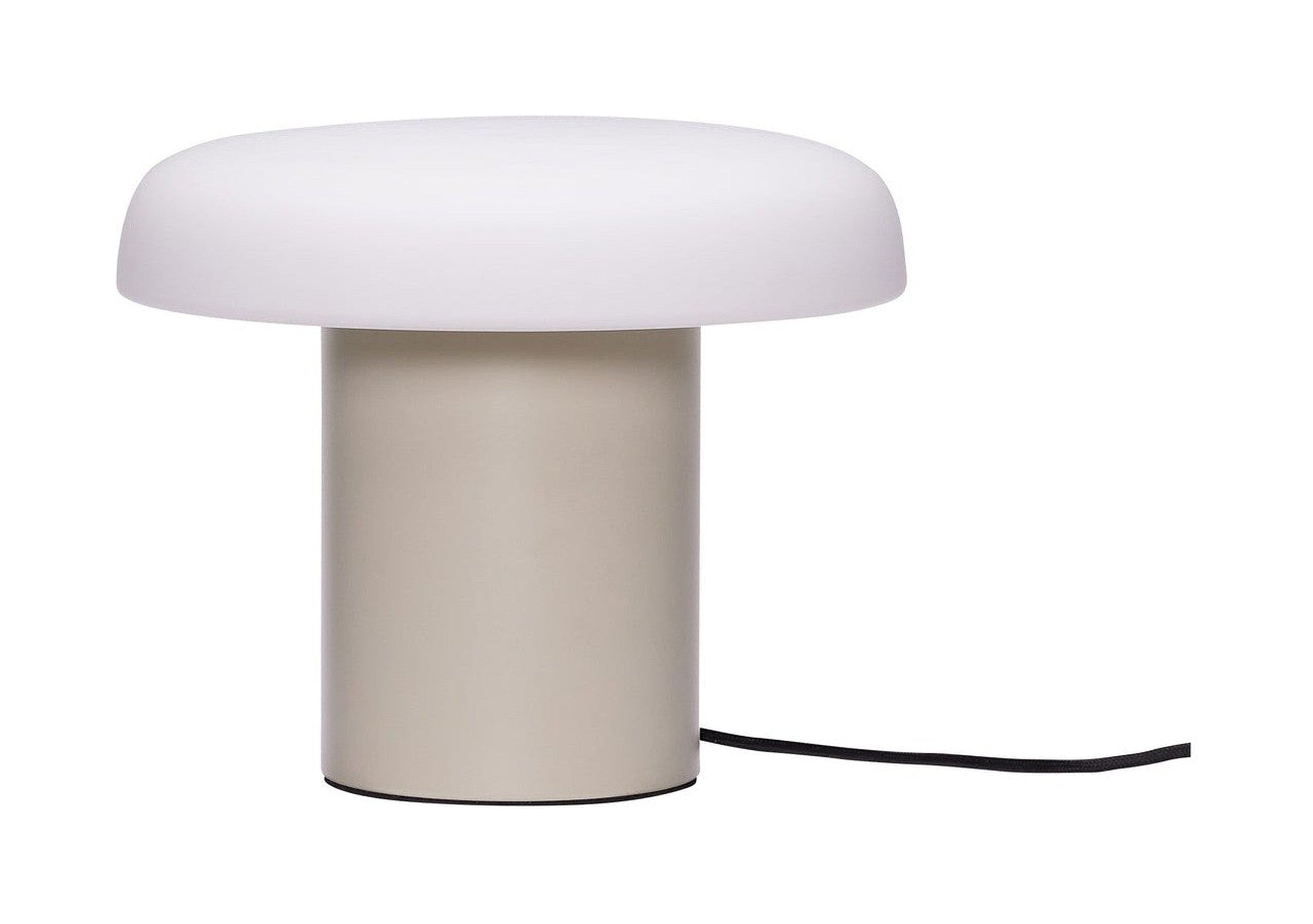 Lampe de table Hübsch Ateliers, Sable/Blanc 