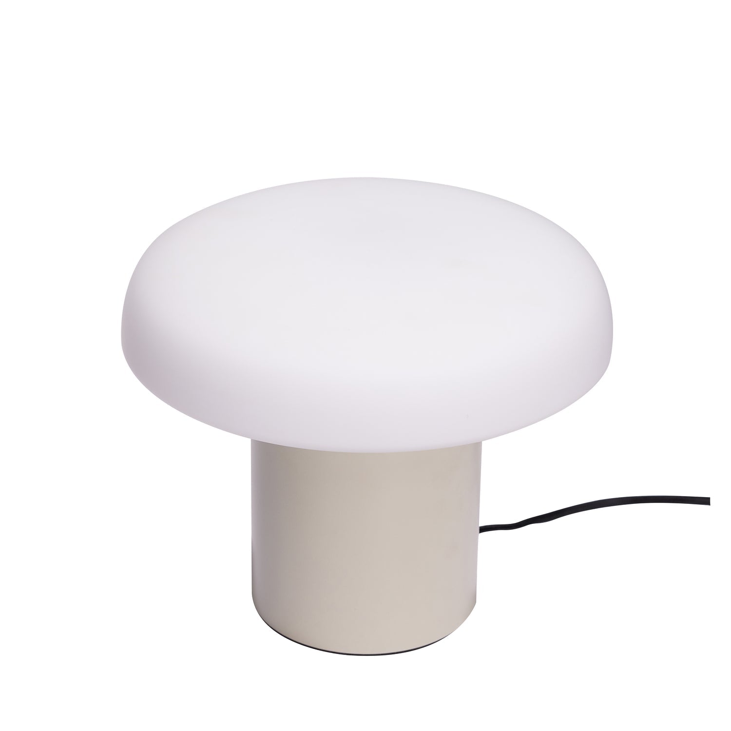 Lampe de table Hübsch Ateliers, Sable/Blanc 