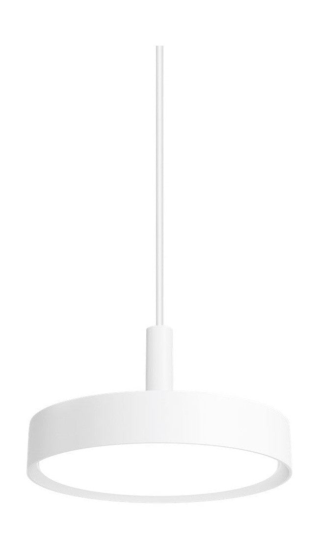Louis Poulsen LP Slim Round Suspended Lamp LED Kelvin réglable Ø25 cm, blanc