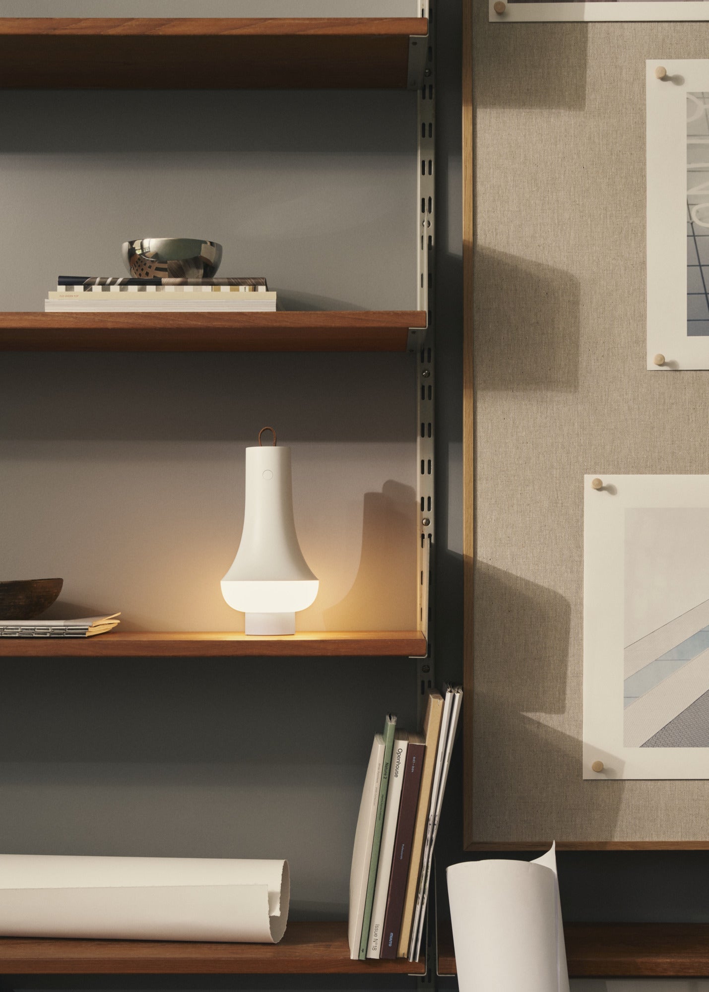 Lampe portable Louis Poulsen Tomoshi, blanc