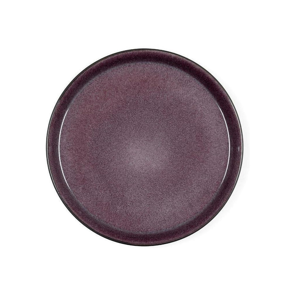 Bitz Gastro Plate, noir / violet, Ø 27cm