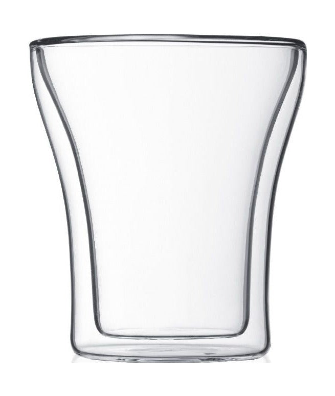 BODUM ASSAM GLASS DUBBELT VÄGGE 0,2 L, 2 st.