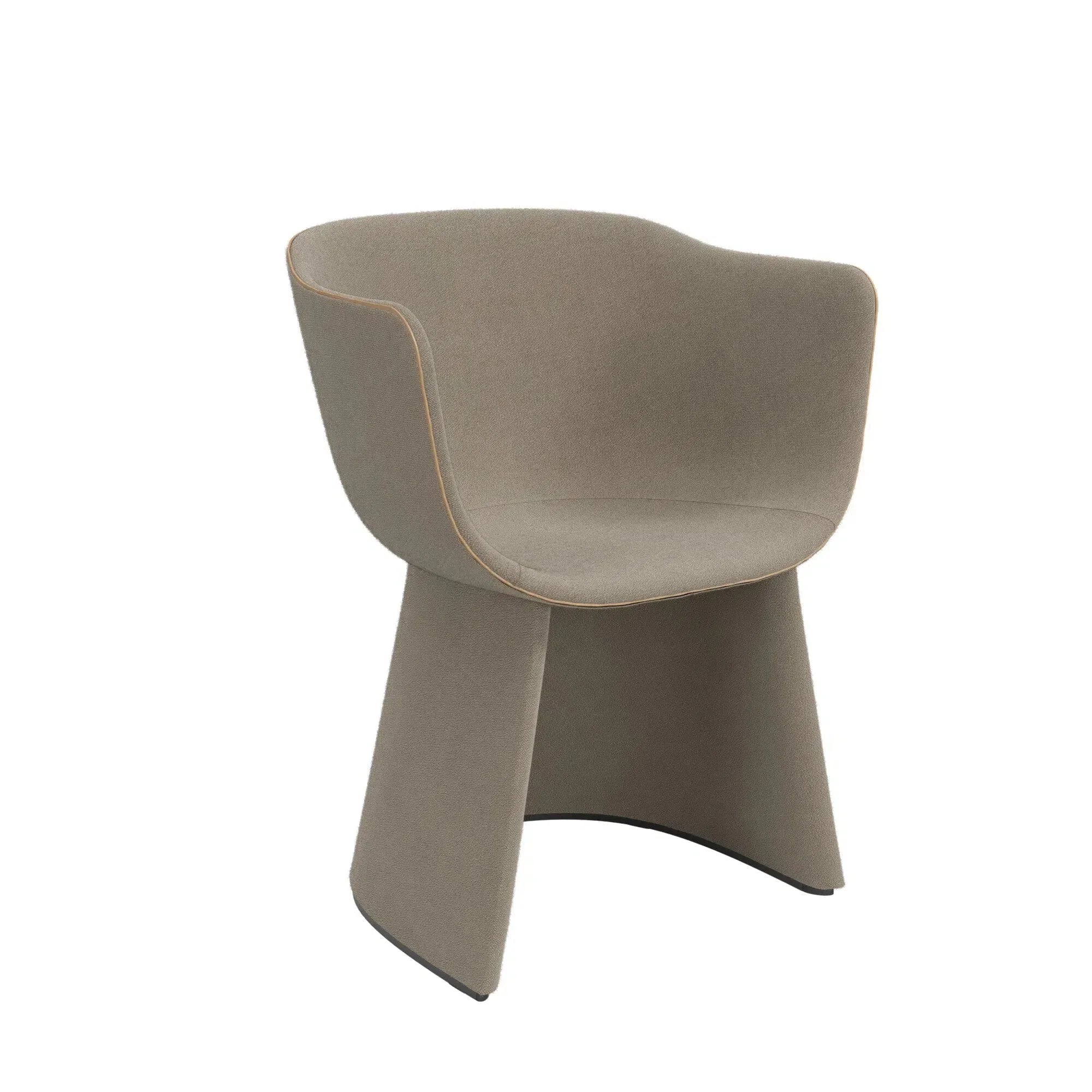 Fritz Hansen Monolit CM221 Eetstoel, Beige/Beige