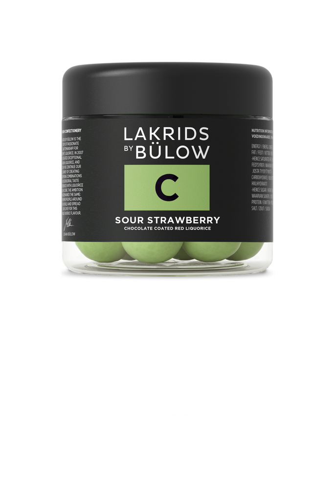 Lakrids By Bülow Small C Sour Strawberry, 125g