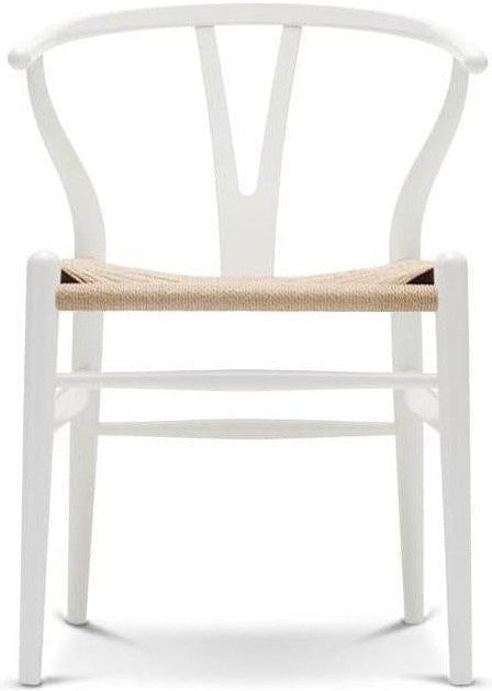 Carl Hansen Ch24 Y Chair Chair Natural Paper Cord, Natural White