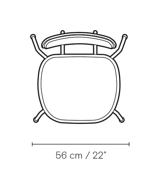 Silla vla26p vla26p, aceite de humo de roble/cuero SIF 90