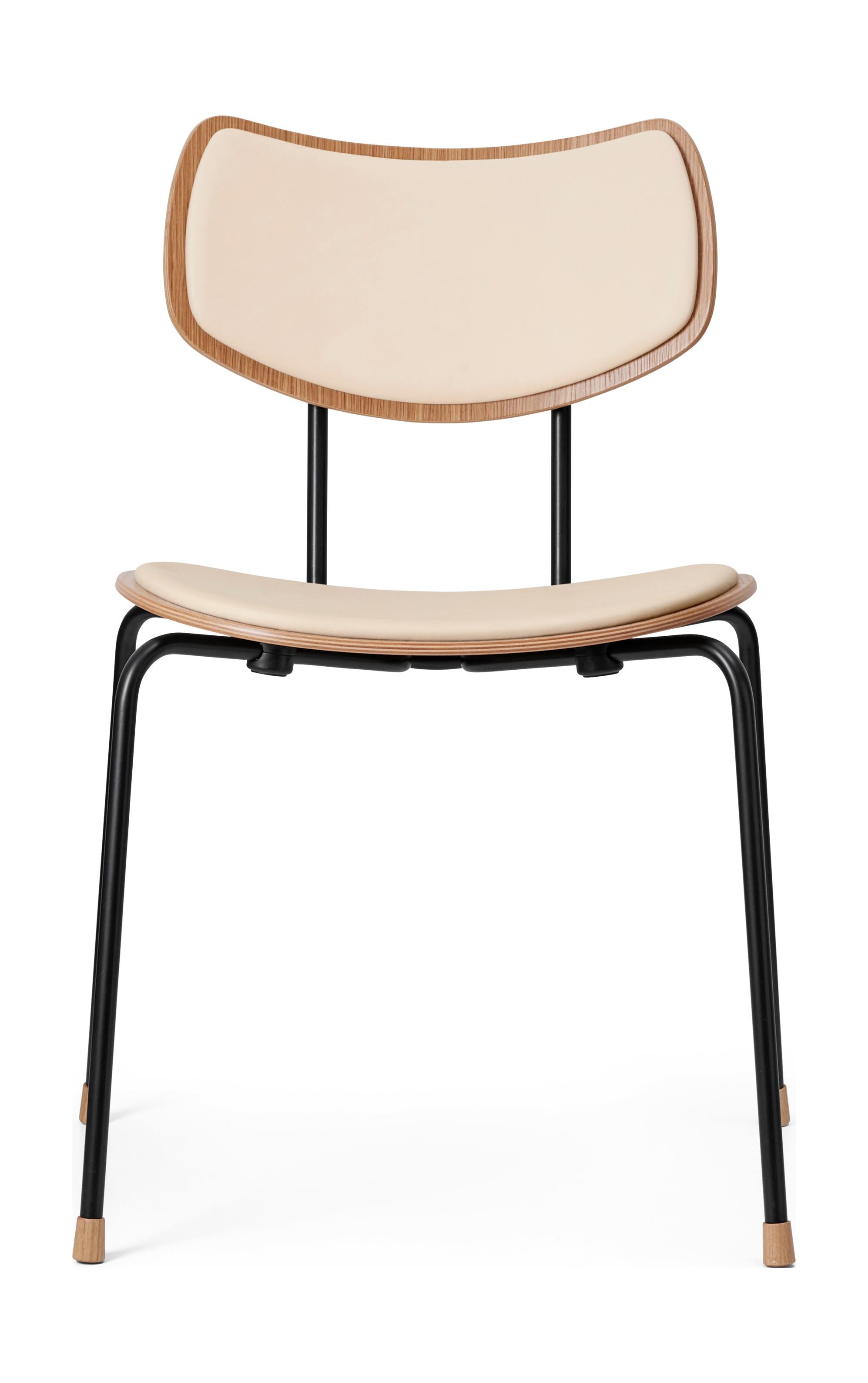 Carl Hansen Vla26p Vega -stol, ekrökolja/läder SIF 90