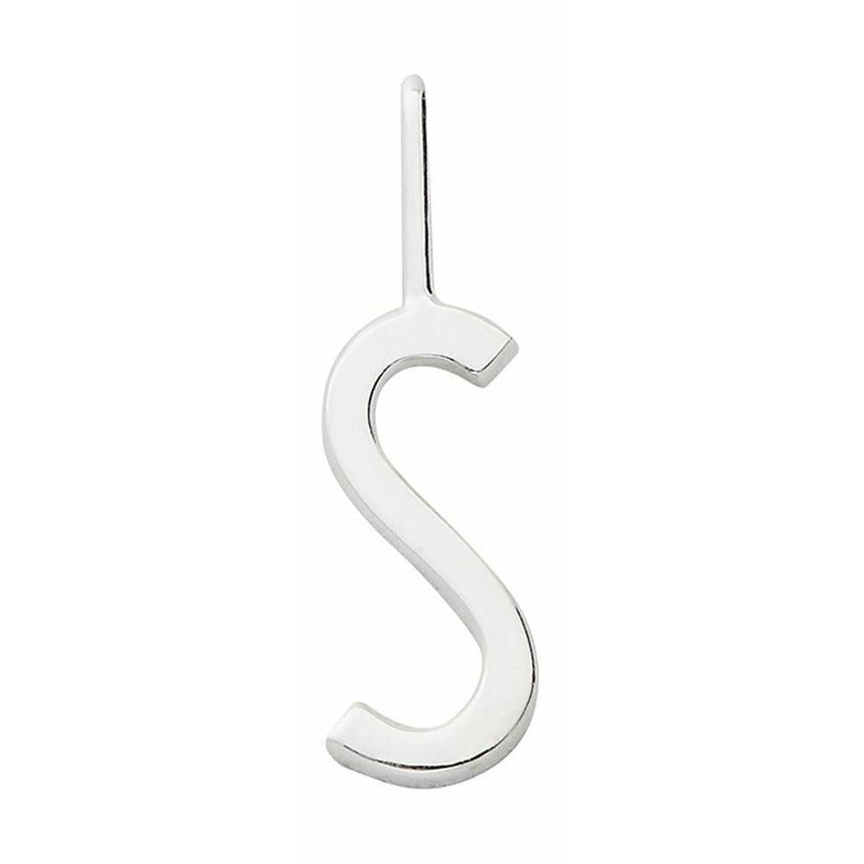 Lettres de conception lettres pendentif a z 10 mm, argent, p