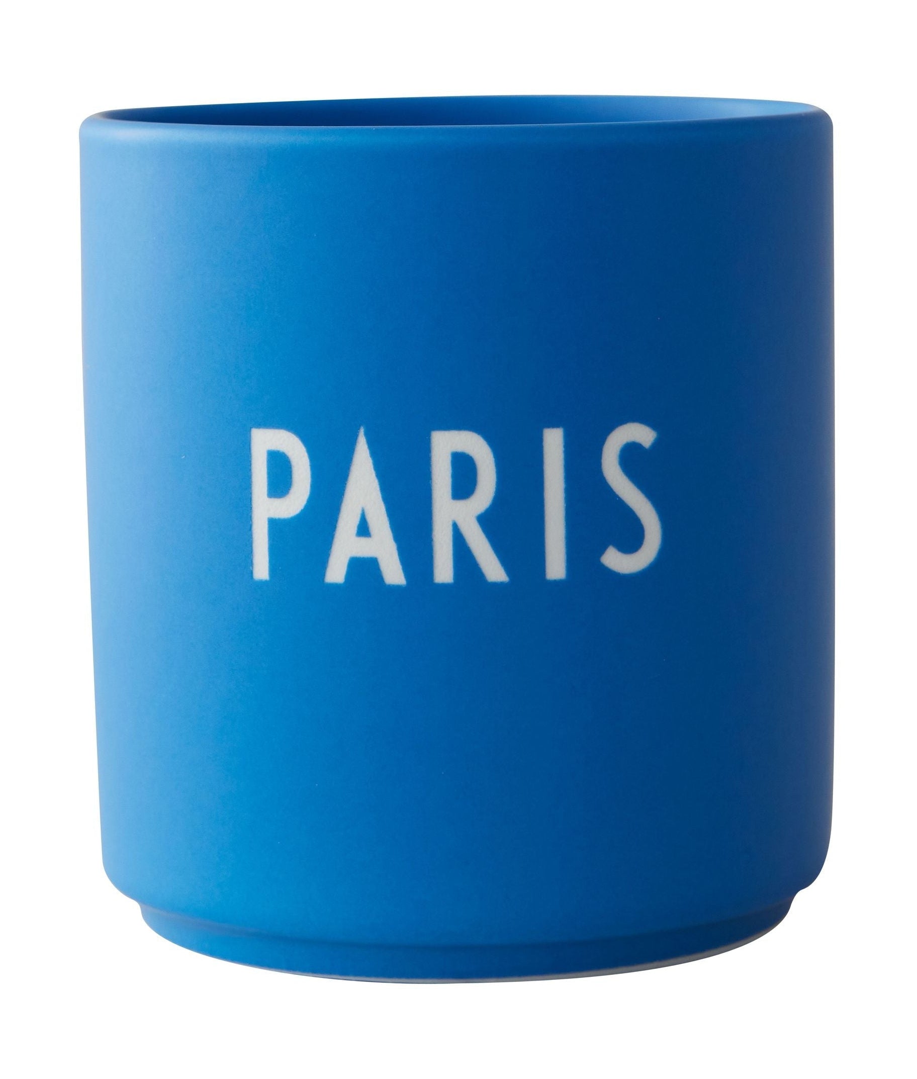 Design Letter's Favorite Mug Paris, Cobalt Blue