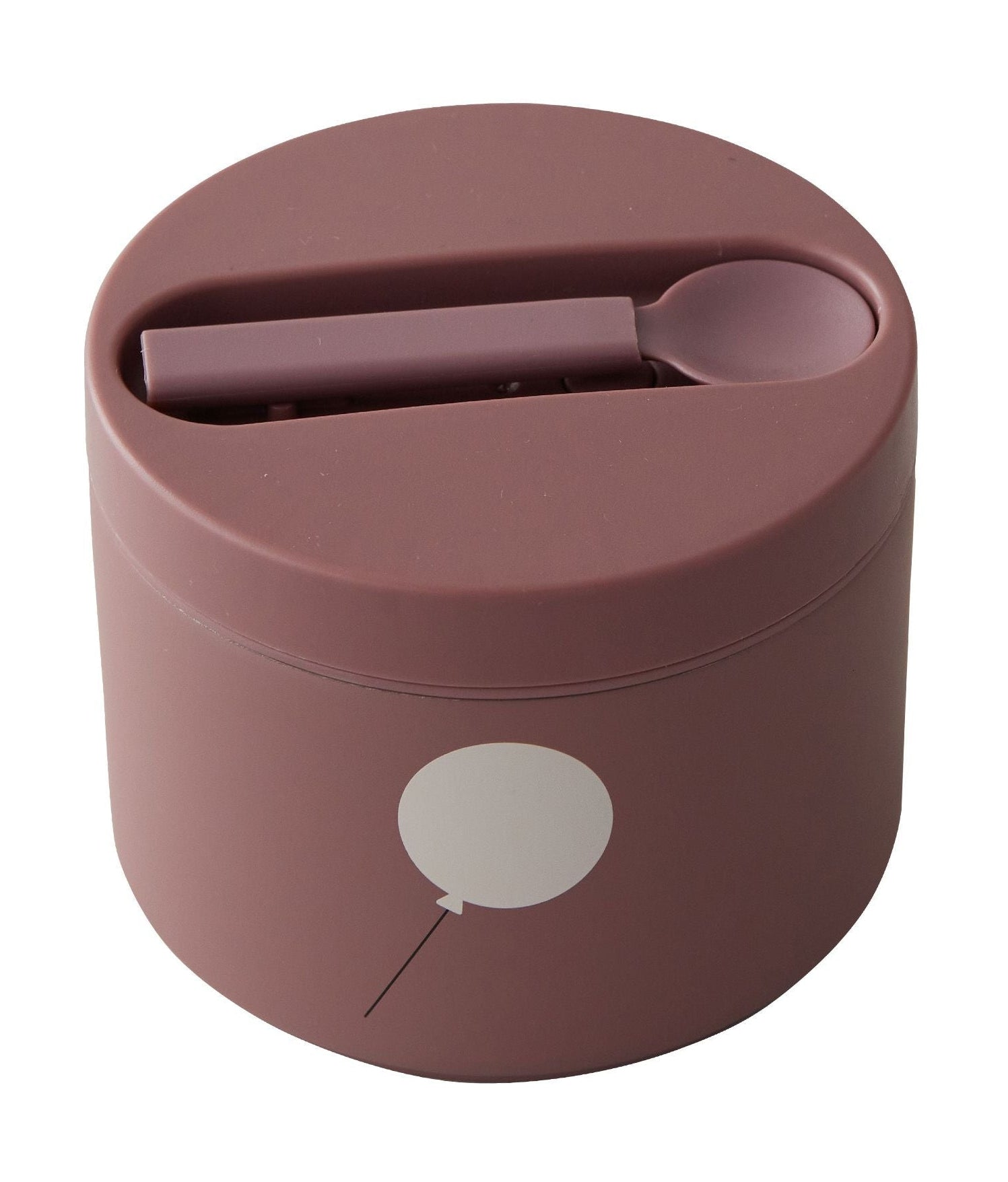 Lettres de conception Travel Thermo Lunchbox 330 ml, cendre Rose