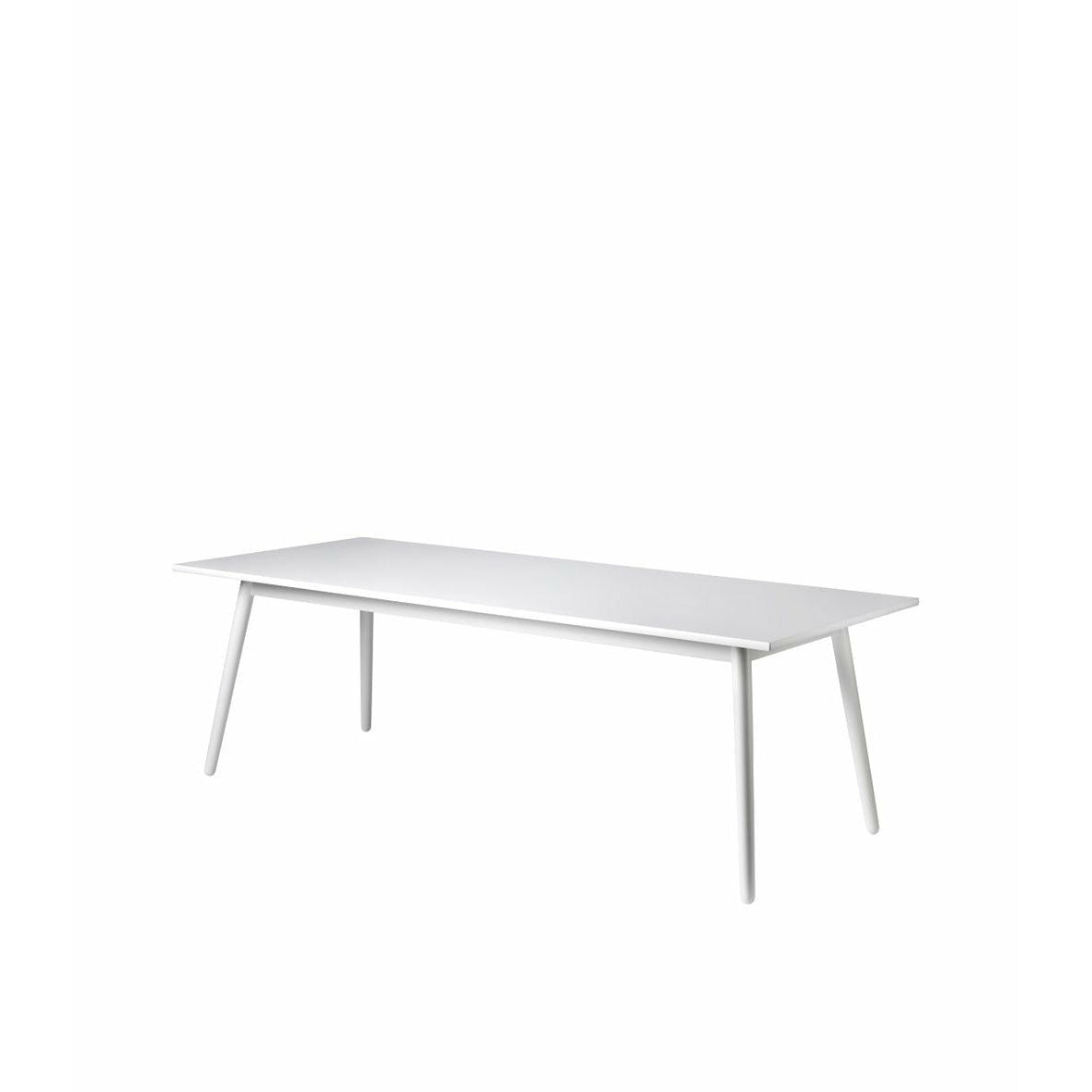 Table à manger FDB Møbler C35 C, blanc (Ral 9010)