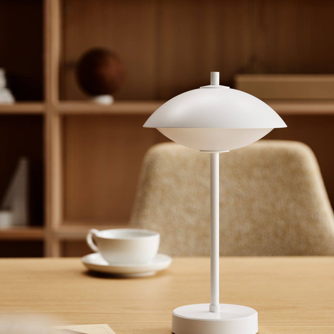 Fritz Hansen Clam™ Portable Lamp, White