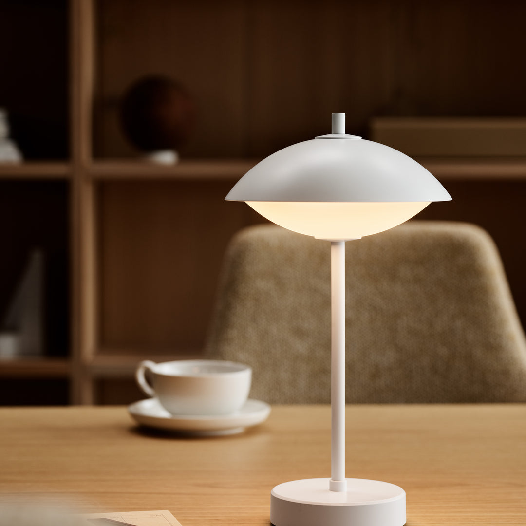 Fritz Hansen Clam™ Portable Lamp, White