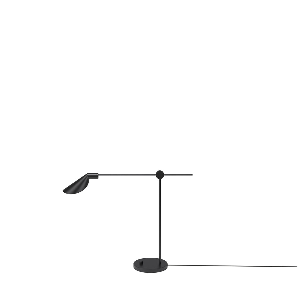 Fritz Hansen MS021 Tischlampe, schwarze PVD