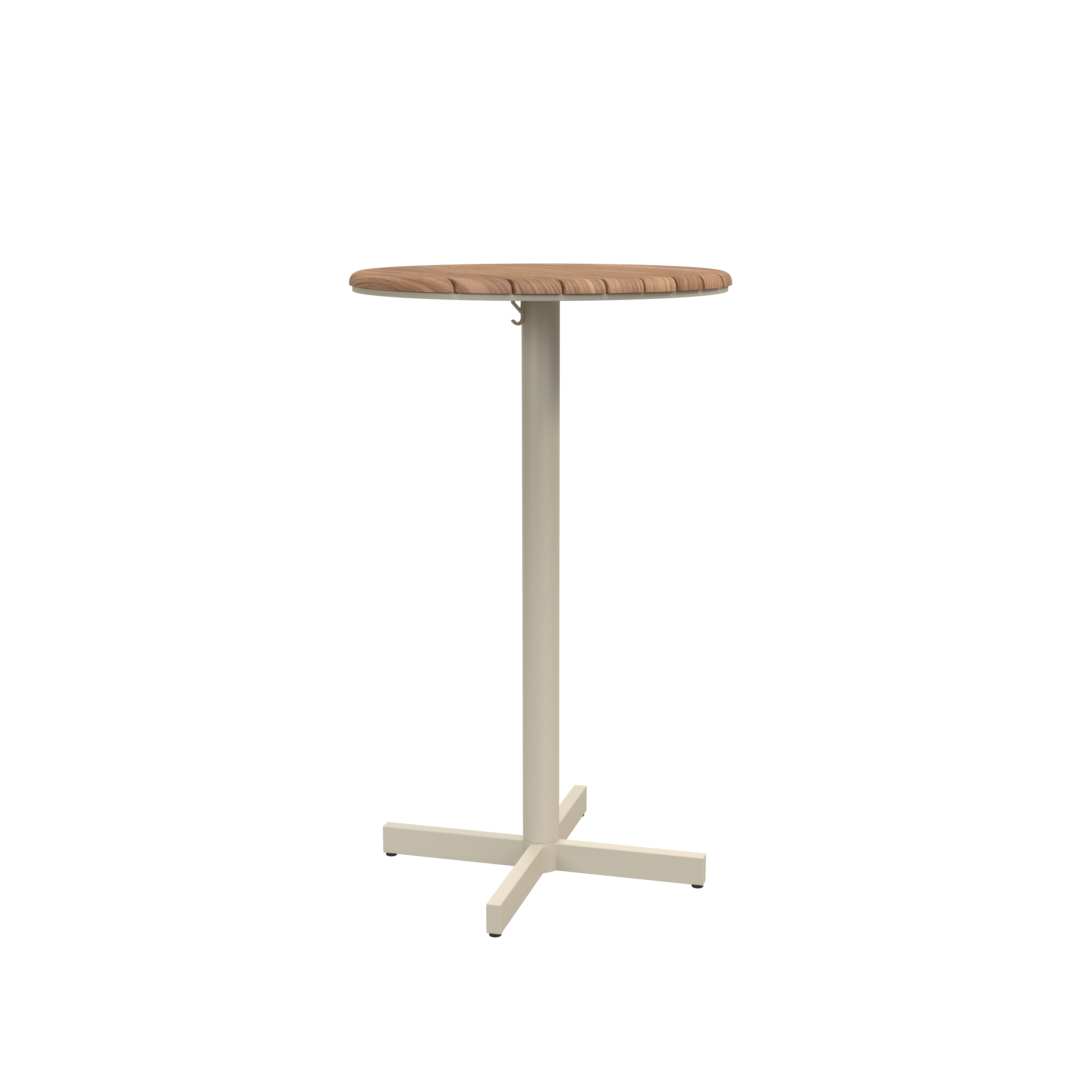 Fritz Hansen Pelagus Hochtisch 105 cm, Hell Elfenbein 