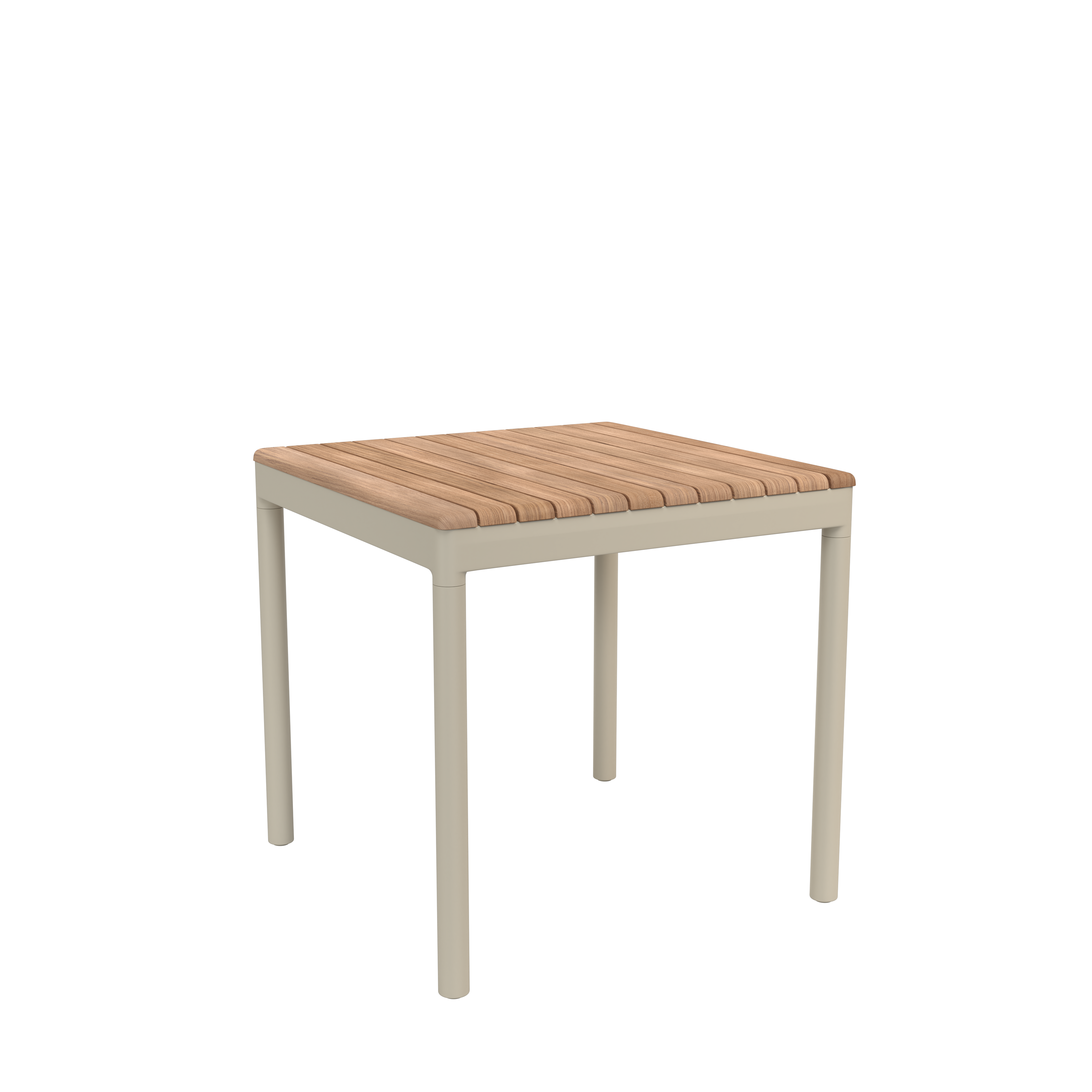 Table Fritz Hansen Pelagus 75x75 cm, Vert Chasseur 