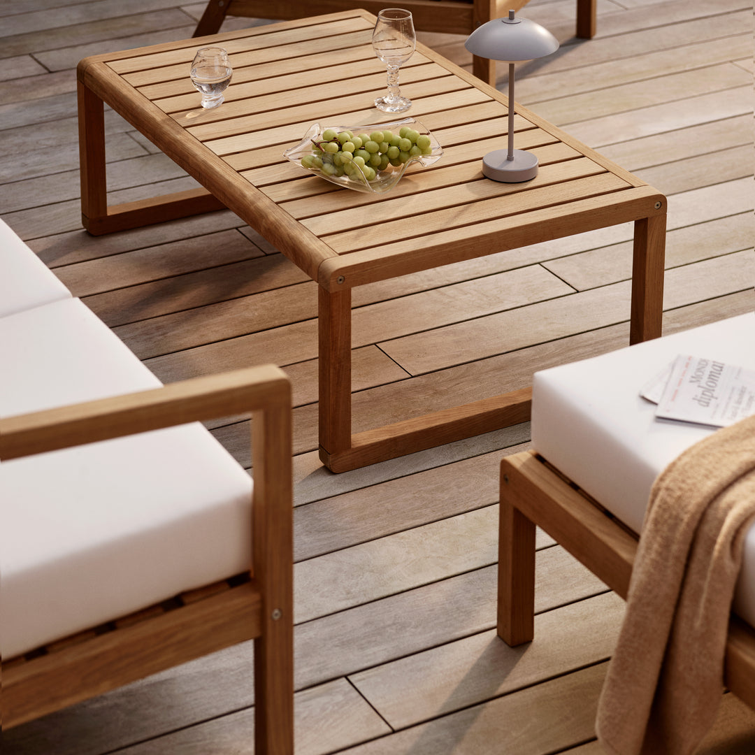 Fritz Hansen Clam™ Tragbare Lampe, Weiß