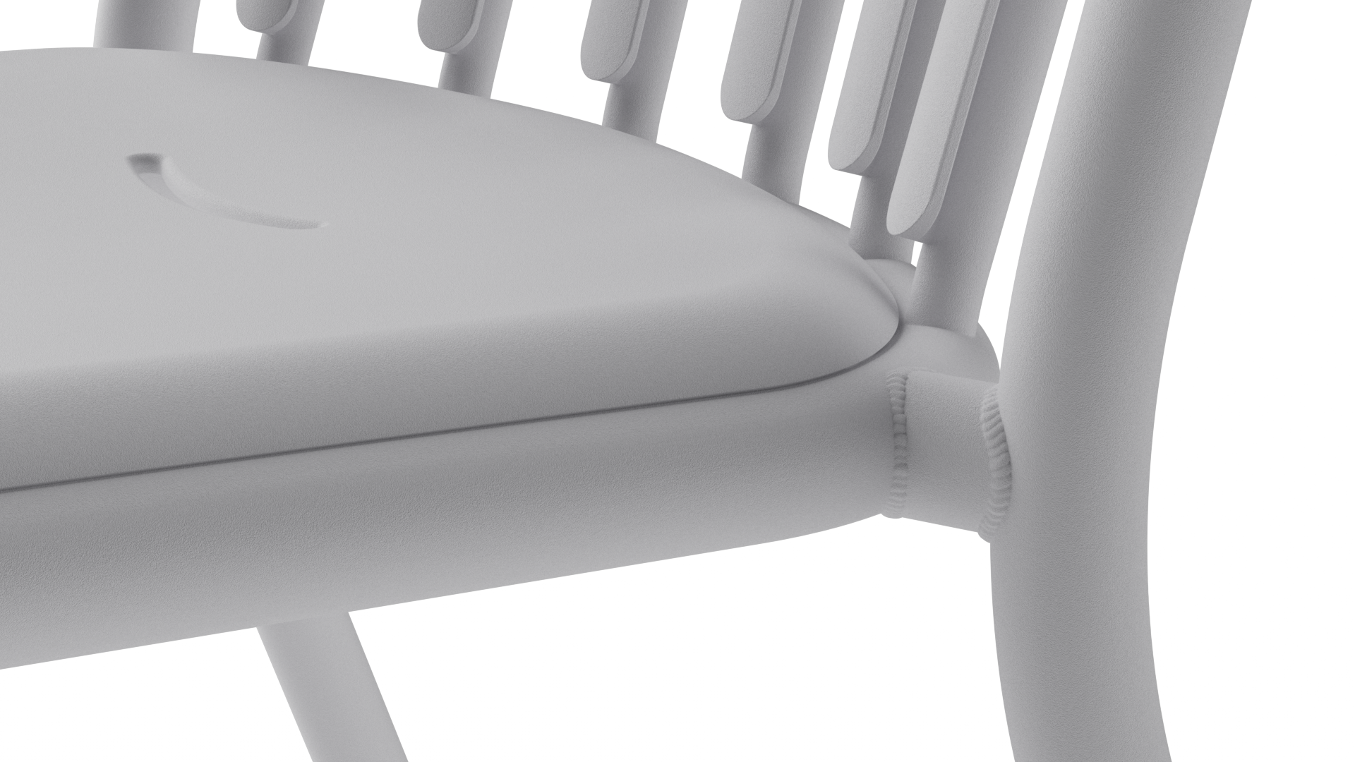 Chaise de Fatboy Fred, gris clair