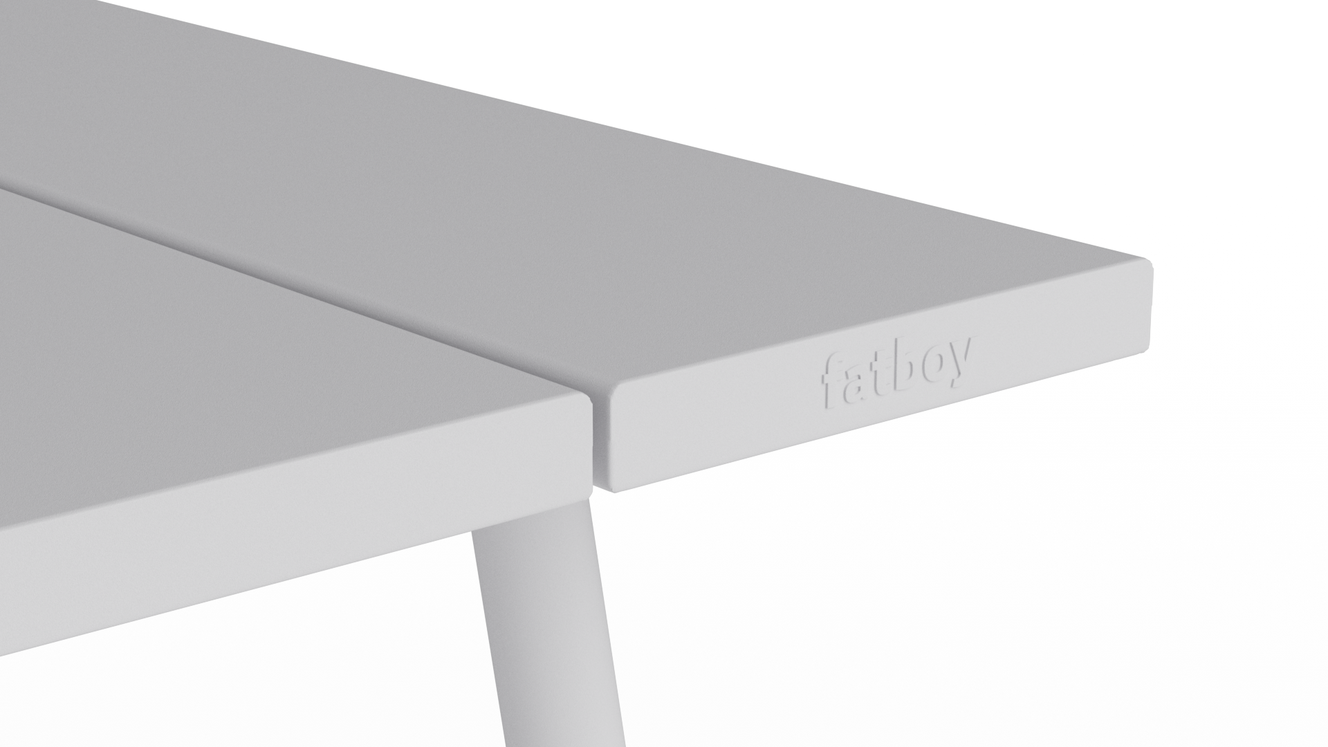 Table de Fatboy Fred, gris clair