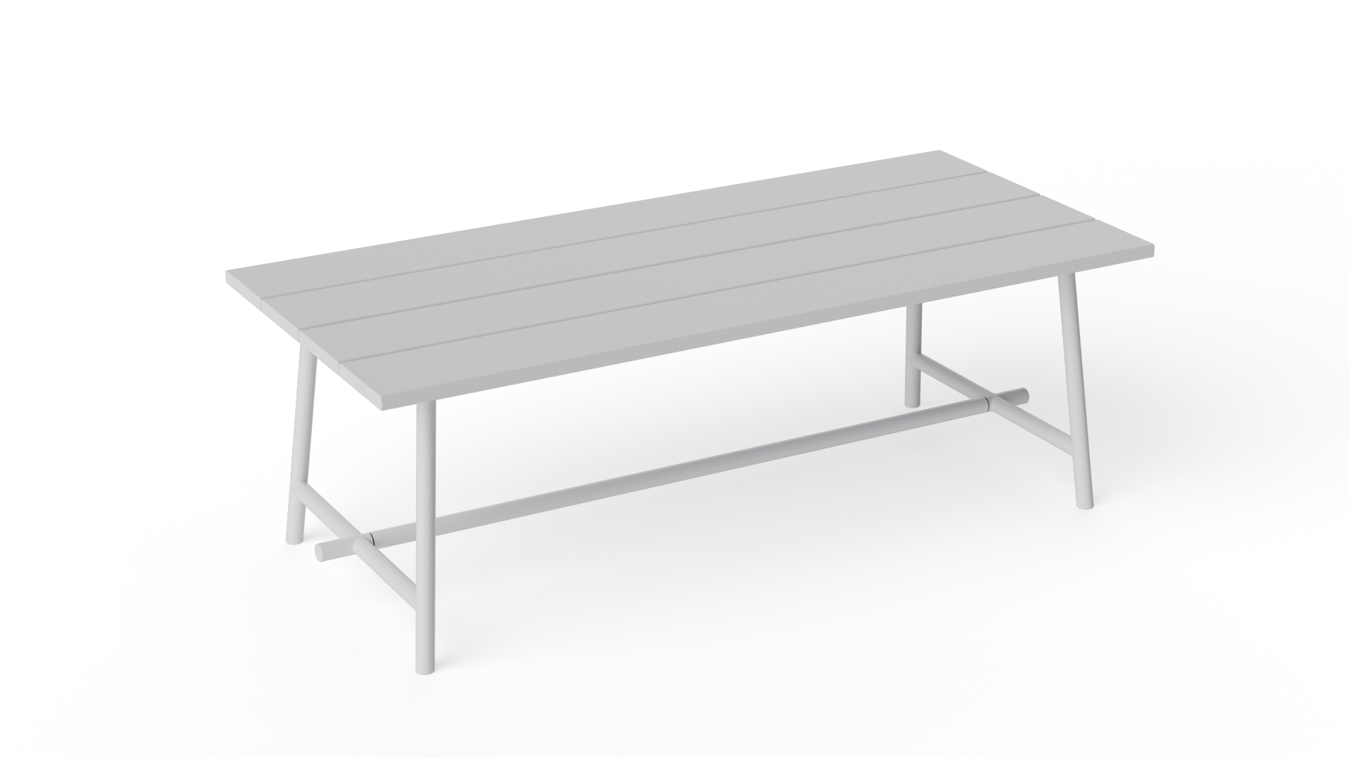 Table de Fatboy Fred, gris clair