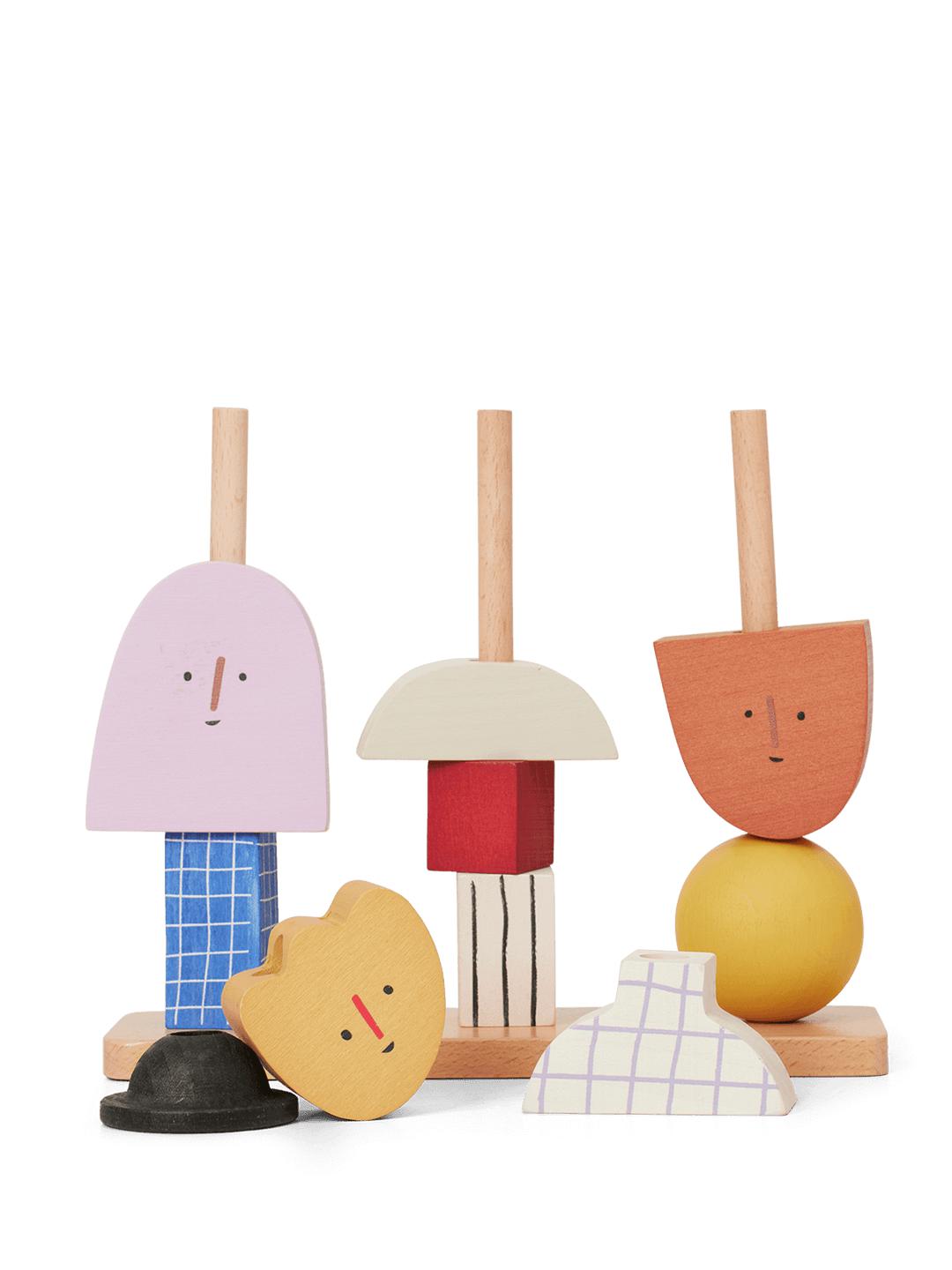 Blocs d'empilement de personnages de Ferm Living