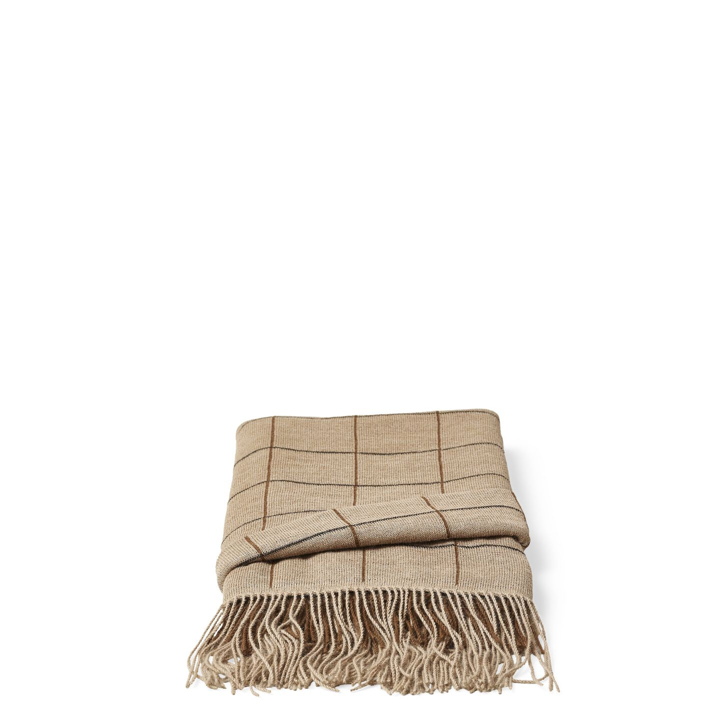 Form & Refine Aymara-Decke Neues Quadrat, Braun 