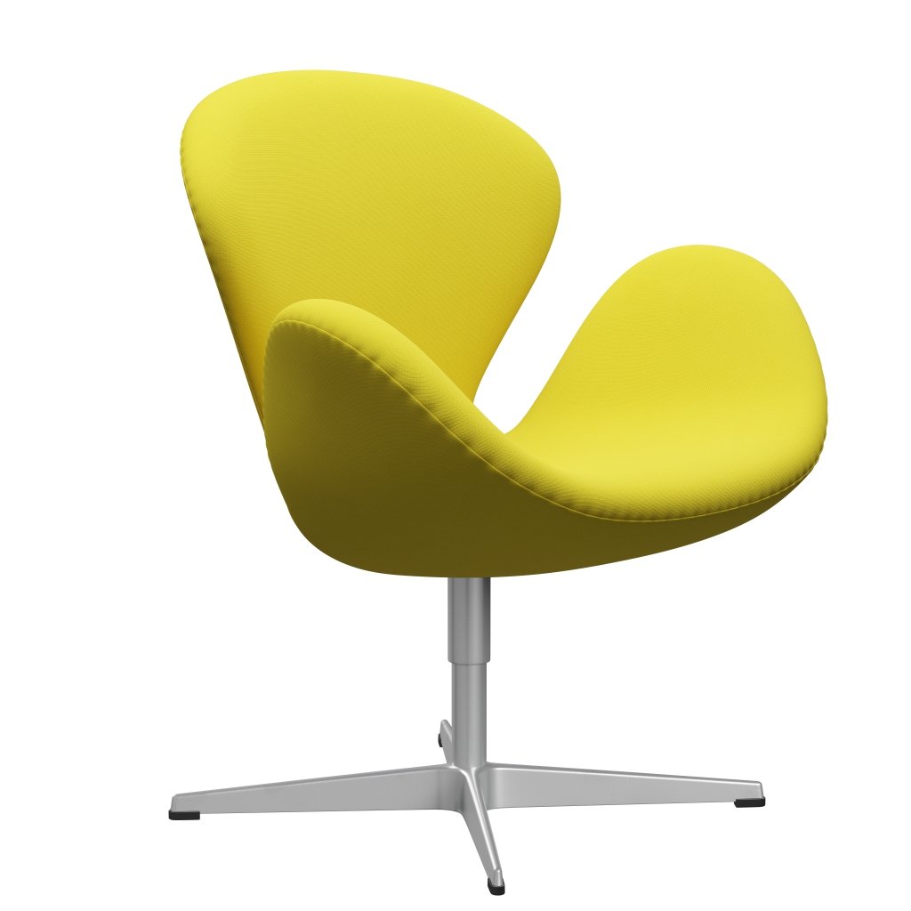 Fritz Hansen Swan Lounge Chair, Grey / Fame Yellow