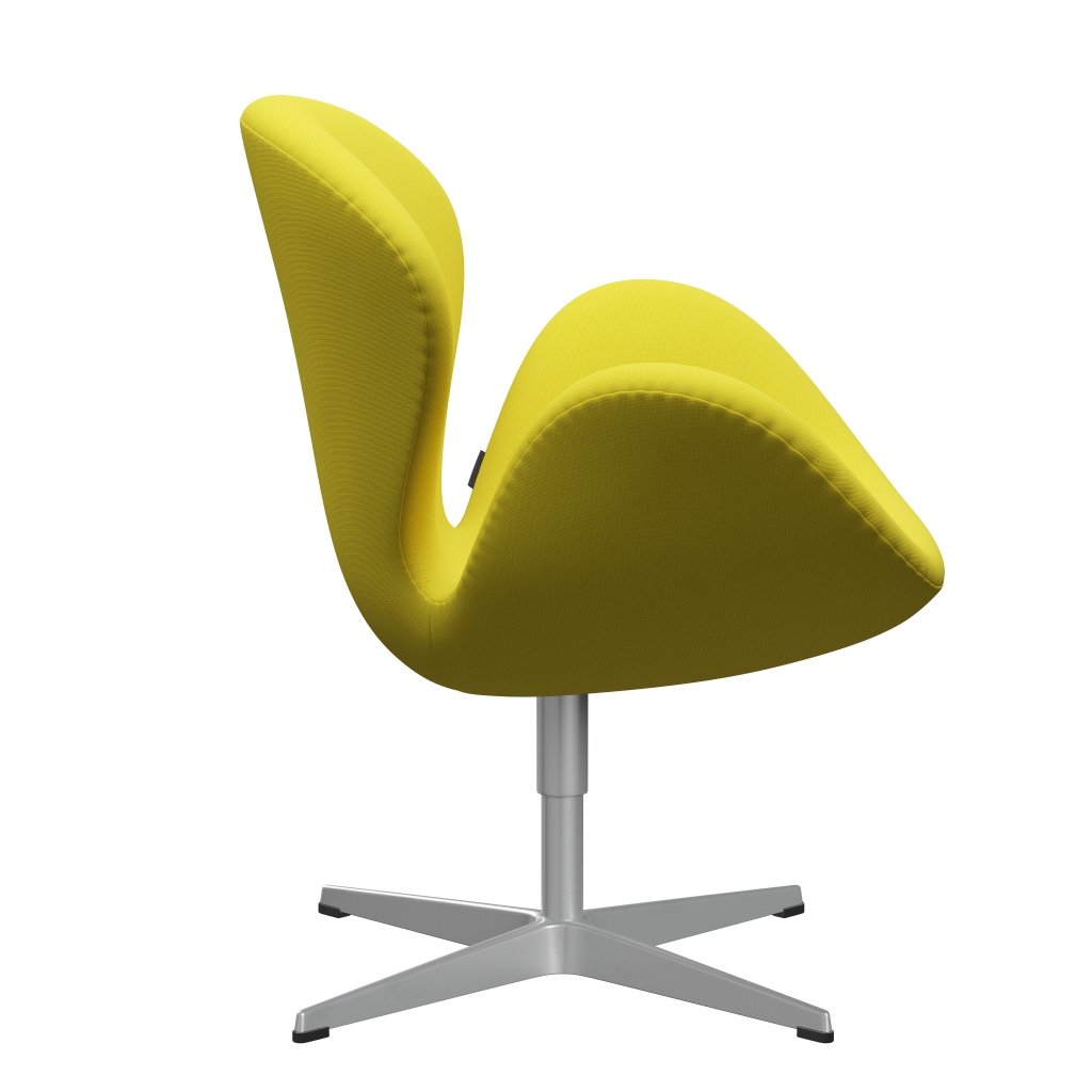 Fritz Hansen Swan Lounge Chair, Grey / Fame Yellow