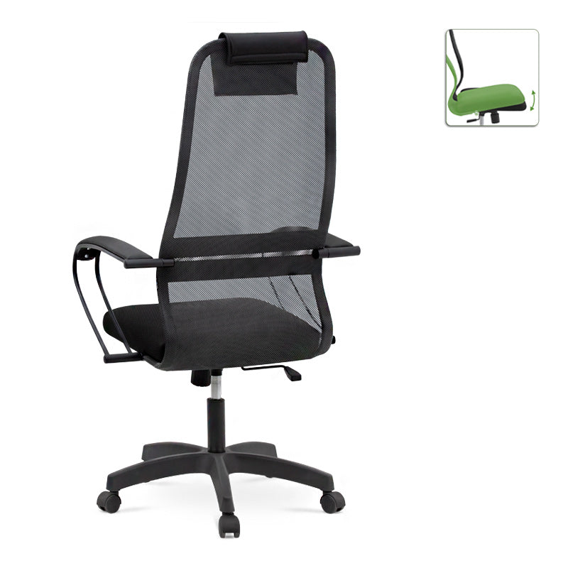 Silla de oficina semper malla gris/negro