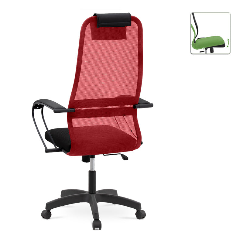 Office Chair Semper Mesh Rot/Schwarz