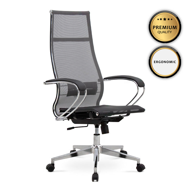 Office Chair Sutton Gray 66,5x70x113,3/131 cm