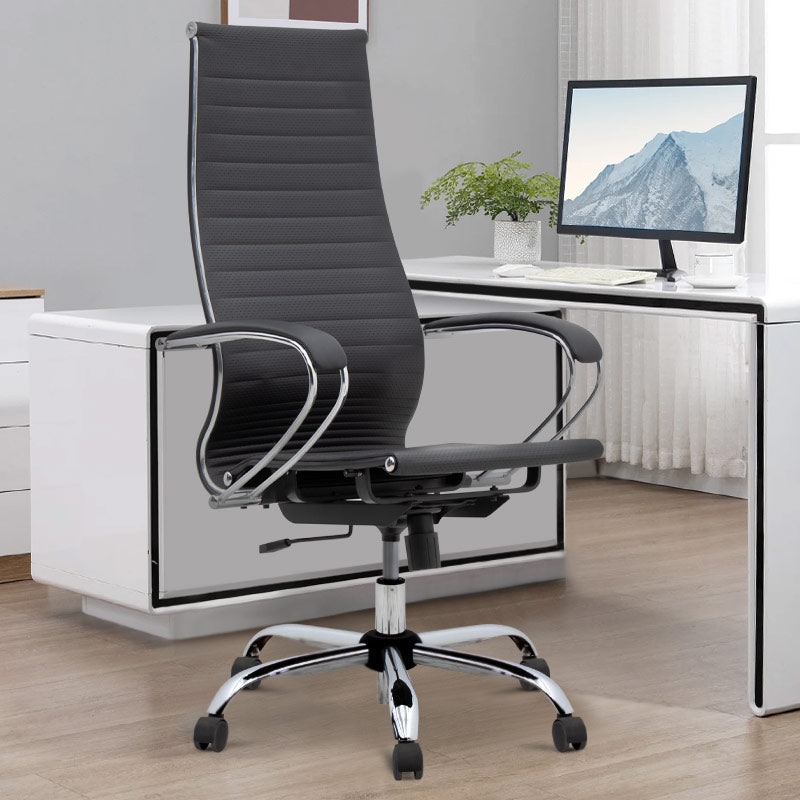 Office Chair PETER Black 66,5x70x118/130cm