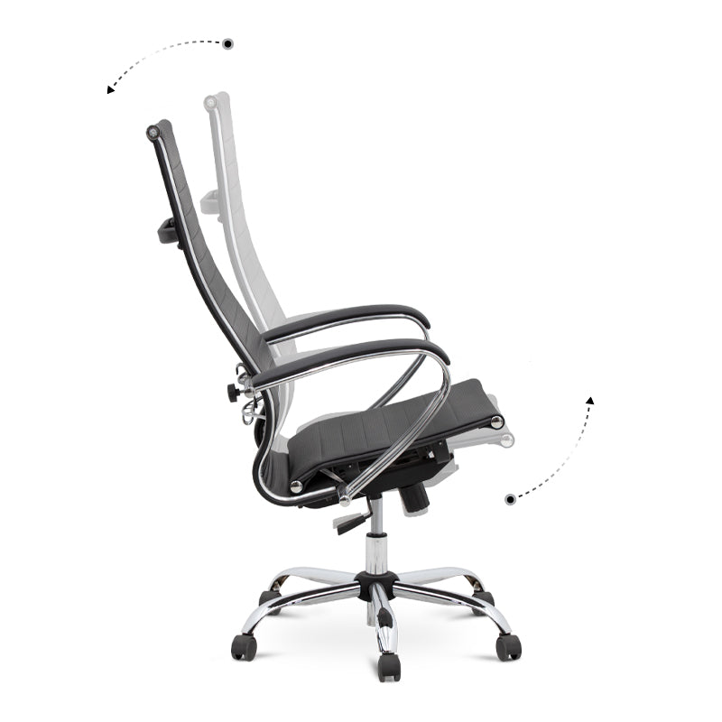 Office Chair Peter Black 66,5x70x118/130 cm