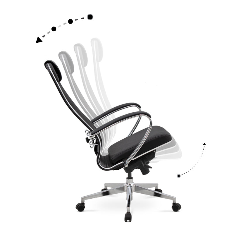 Chaise de bureau chef noir