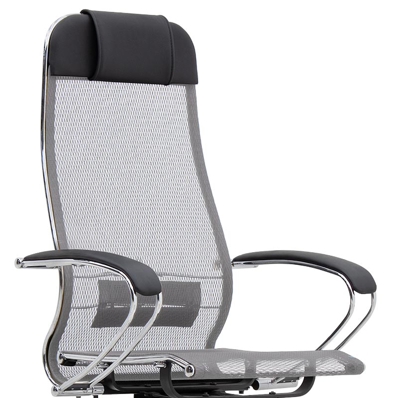 Silla de oficina Chef Grey - Negro