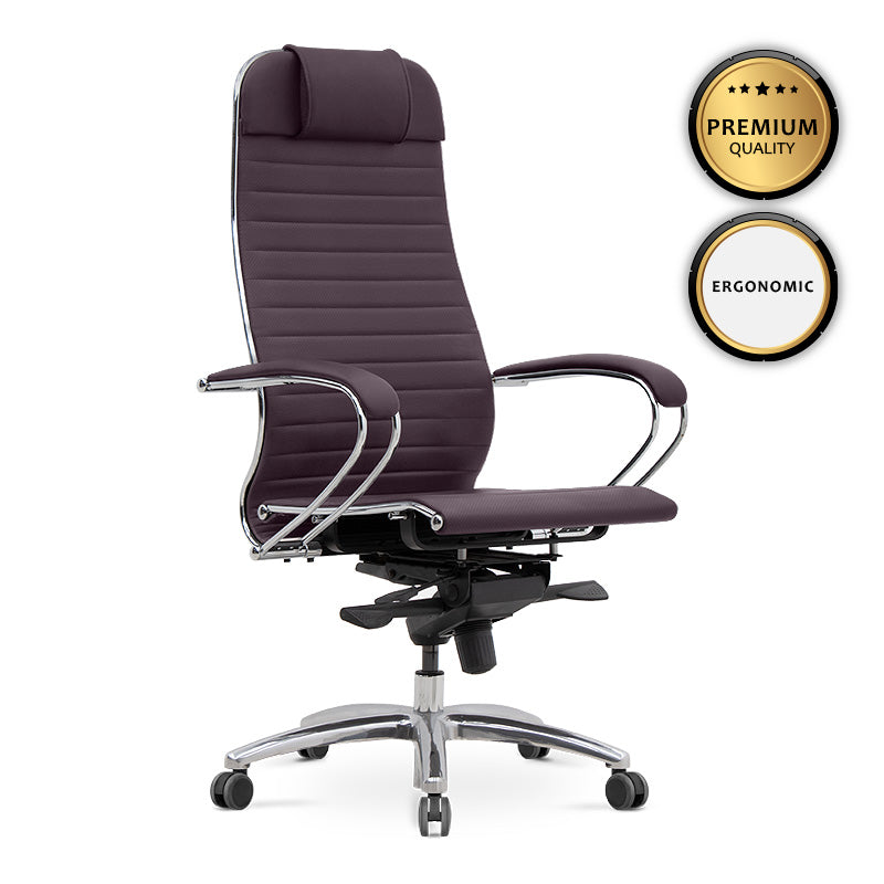 Office Chair Tomba Bordeaux