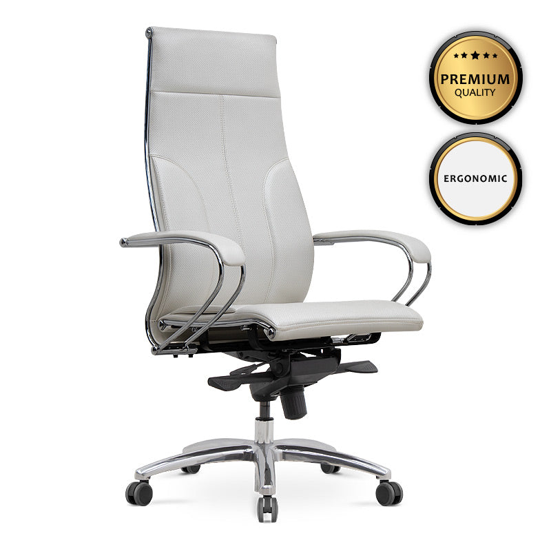 Office Chair CHARMANT White 70x70x124/134cm