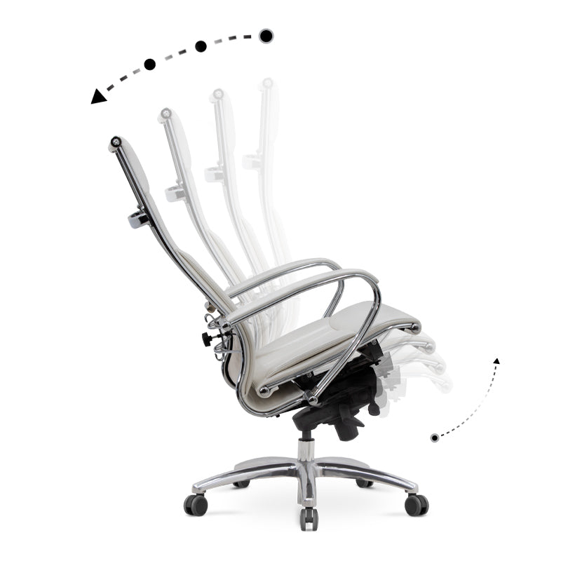 Office Chair CHARMANT White 70x70x124/134cm