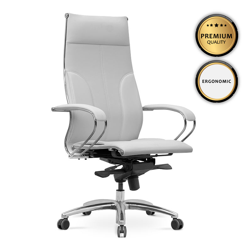 Office Chair Leader White 70x70x122/134 cm